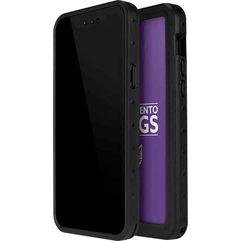 NBA Sacramento Kings Standard - Purple iPhone 12 Pro Waterproof Case