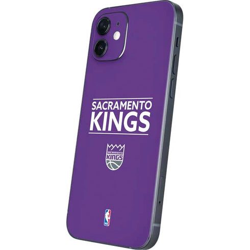 NBA Sacramento Kings Standard - Purple iPhone 12 Skin