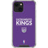 NBA Sacramento Kings Standard - Purple iPhone 13 Mini Clear Case