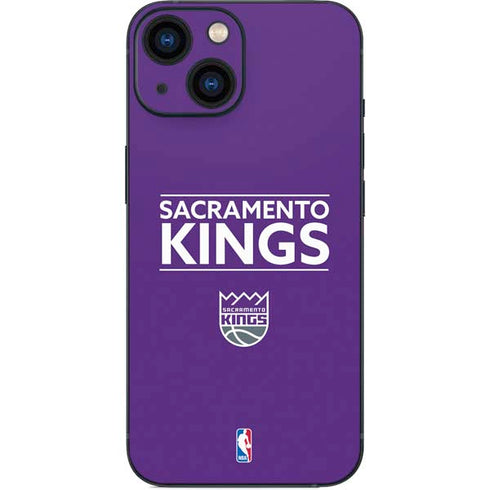 NBA Sacramento Kings Standard - Purple iPhone 13 Mini Skin