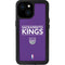 NBA Sacramento Kings Standard - Purple iPhone 13 Mini Waterproof Case