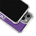 NBA Sacramento Kings Standard - Purple iPhone 13 Pro Clear Case