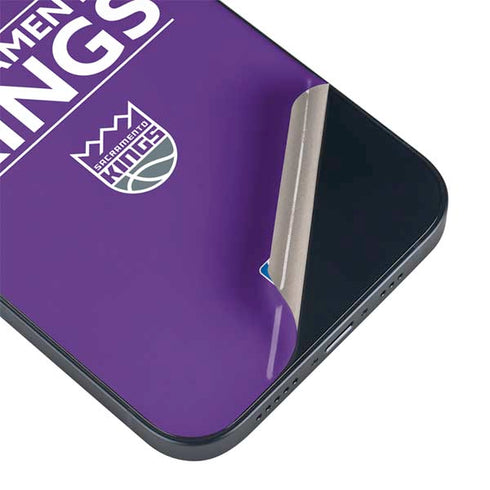NBA Sacramento Kings Standard - Purple iPhone 13 Skin