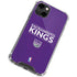 NBA Sacramento Kings Standard - Purple iPhone 14 Clear Case