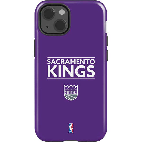 NBA Sacramento Kings Standard - Purple iPhone 15 Impact Case