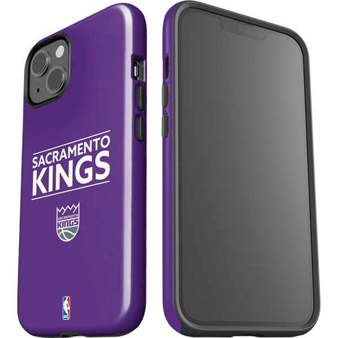 NBA Sacramento Kings Standard - Purple iPhone 15 Impact Case