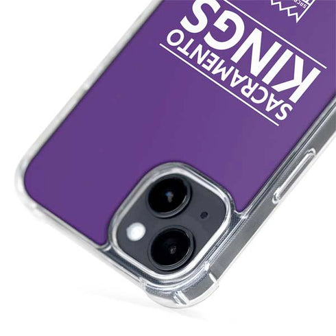 NBA Sacramento Kings Standard - Purple iPhone 15 Plus MagSafe Case