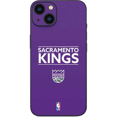 NBA Sacramento Kings Standard - Purple iPhone 15 Plus Skin