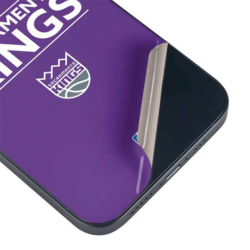 NBA Sacramento Kings Standard - Purple iPhone 14 Plus Skin