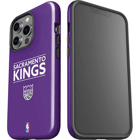 NBA Sacramento Kings Standard - Purple iPhone 14 Pro Impact Case