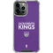 NBA Sacramento Kings Standard - Purple iPhone 15 Pro Max Clear Case