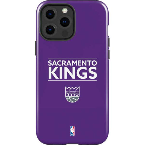 NBA Sacramento Kings Standard - Purple iPhone 15 Pro Max Impact Case