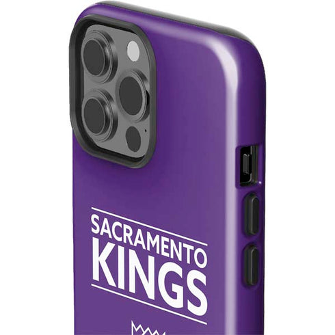 NBA Sacramento Kings Standard - Purple iPhone 15 Pro Max Impact Case