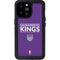 NBA Sacramento Kings Standard - Purple iPhone 14 Pro Max Waterproof Case