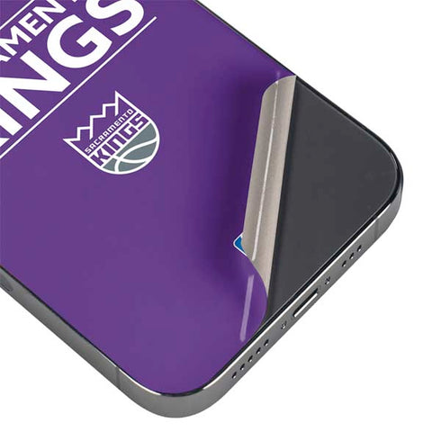NBA Sacramento Kings Standard - Purple iPhone 14 Pro Skin