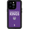 NBA Sacramento Kings Standard - Purple iPhone 14 Pro Waterproof Case