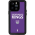 NBA Sacramento Kings Standard - Purple iPhone 14 Pro Waterproof Case