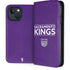 NBA Sacramento Kings Standard - Purple iPhone 15 Plus Folio Case