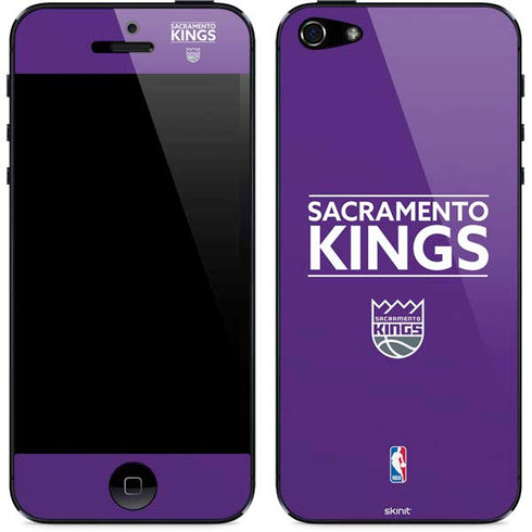 NBA Sacramento Kings Standard - Purple iPhone 5/5s/5SE Skin