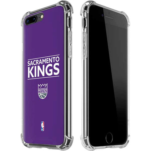 NBA Sacramento Kings Standard - Purple iPhone 7/8 Plus Clear Case