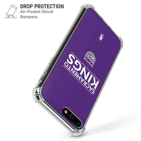 NBA Sacramento Kings Standard - Purple iPhone 7/8 Plus Clear Case