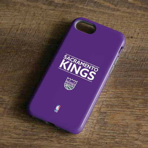 NBA Sacramento Kings Standard - Purple iPhone 7 Pro Case