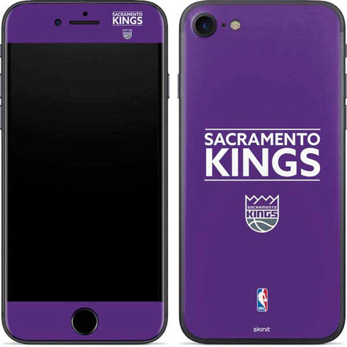 NBA Sacramento Kings Standard - Purple iPhone 7 Skin