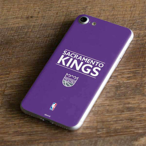 NBA Sacramento Kings Standard - Purple iPhone 7 Skin
