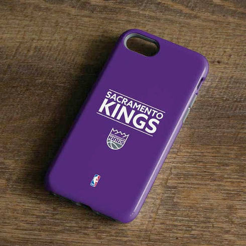 NBA Sacramento Kings Standard - Purple iPhone 8 Pro Case