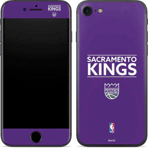 NBA Sacramento Kings Standard - Purple iPhone 8 Skin