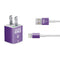 NBA Sacramento Kings Standard - Purple iPhone Charger (5W USB) Skin