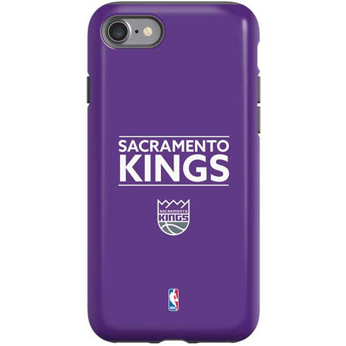 NBA Sacramento Kings Standard - Purple iPhone SE (2nd & 3rd Gen) Pro Case