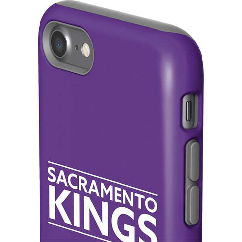 NBA Sacramento Kings Standard - Purple iPhone SE (2nd & 3rd Gen) Pro Case