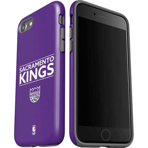 NBA Sacramento Kings Standard - Purple iPhone SE (2nd & 3rd Gen) Pro Case