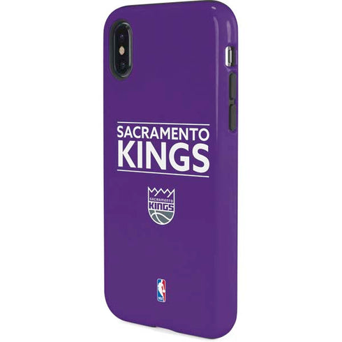 NBA Sacramento Kings Standard - Purple iPhone X Pro Case