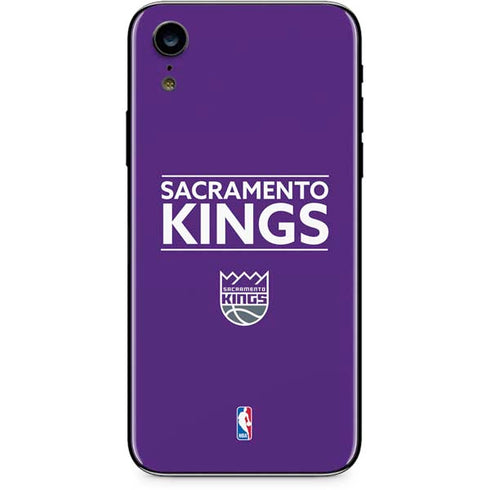 NBA Sacramento Kings Standard - Purple iPhone XR Skin