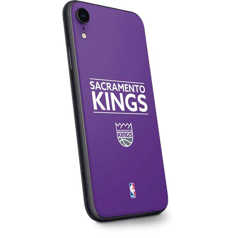 NBA Sacramento Kings Standard - Purple iPhone XR Skin
