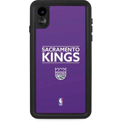 NBA Sacramento Kings Standard - Purple iPhone XR Waterproof Case