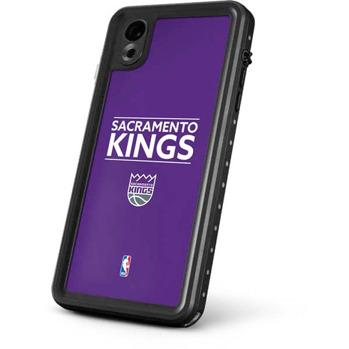 NBA Sacramento Kings Standard - Purple iPhone XR Waterproof Case