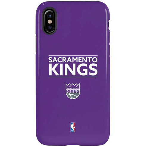 NBA Sacramento Kings Standard - Purple iPhone XS Pro Case