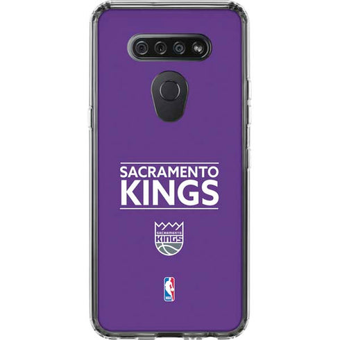 NBA Sacramento Kings Standard - Purple LG K51/Q51 Clear Case