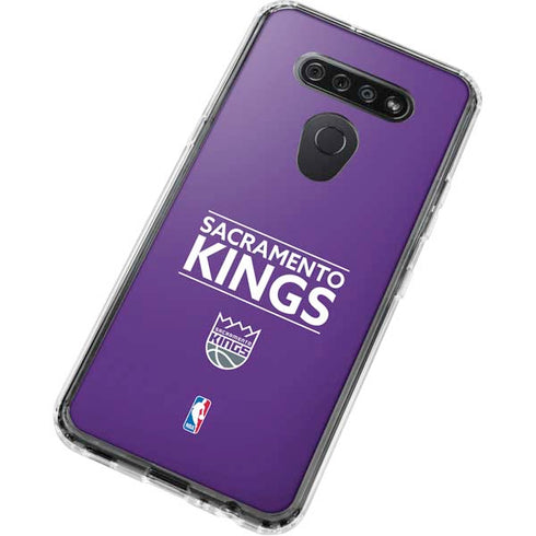 NBA Sacramento Kings Standard - Purple LG K51/Q51 Clear Case