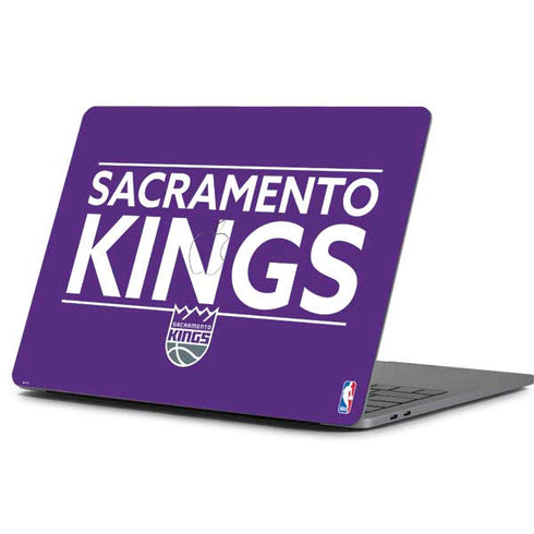 NBA Sacramento Kings Standard - Purple Apple MacBook Pro 13-inch Skin