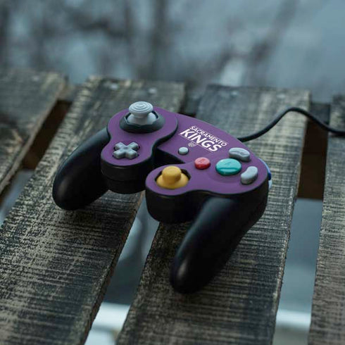 NBA Sacramento Kings Standard - Purple Nintendo GameCube Controller Skin