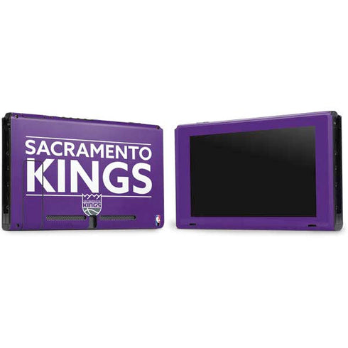 NBA Sacramento Kings Standard - Purple Nintendo Switch Bundle Skin