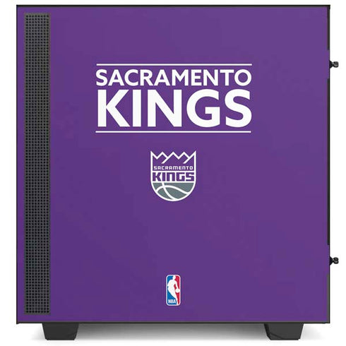 NBA Sacramento Kings Standard - Purple NZXT H510 Compact ATX Mid-Tower Case Skin