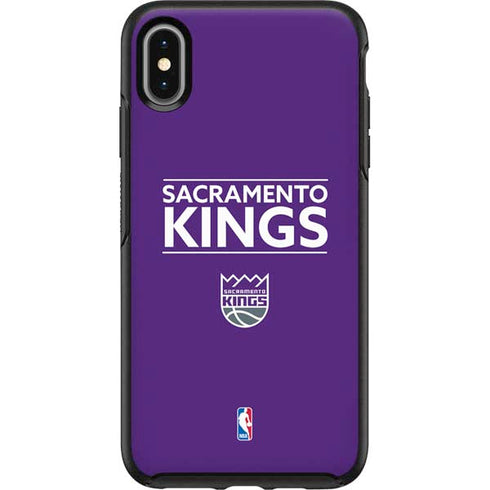 NBA Sacramento Kings Standard - Purple Otterbox Symmetry iPhone Skin