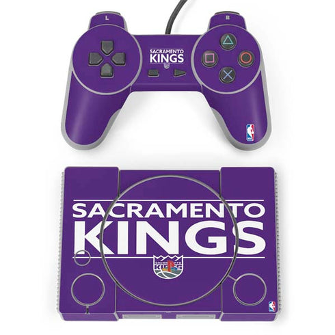 NBA Sacramento Kings Standard - Purple PlayStation Classic Bundle Skin