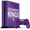 NBA Sacramento Kings Standard - Purple PS4 Console and Controller Bundle Skin