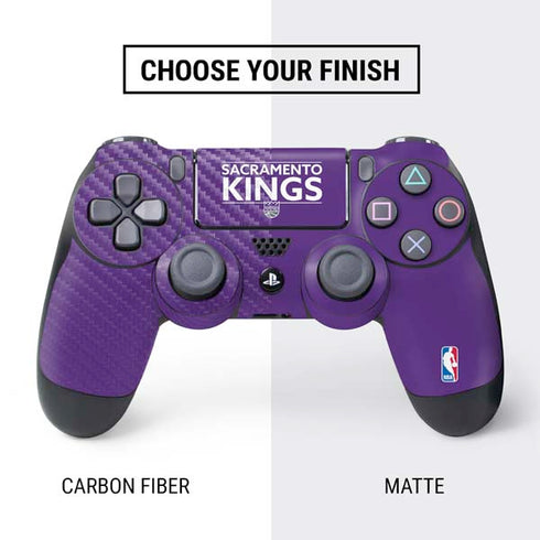 NBA Sacramento Kings Standard - Purple PS4 Controller Skin